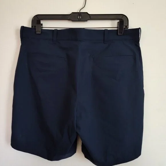 Men's SZ 33 J Crew Factory Navy Short - Picture 2 of 3